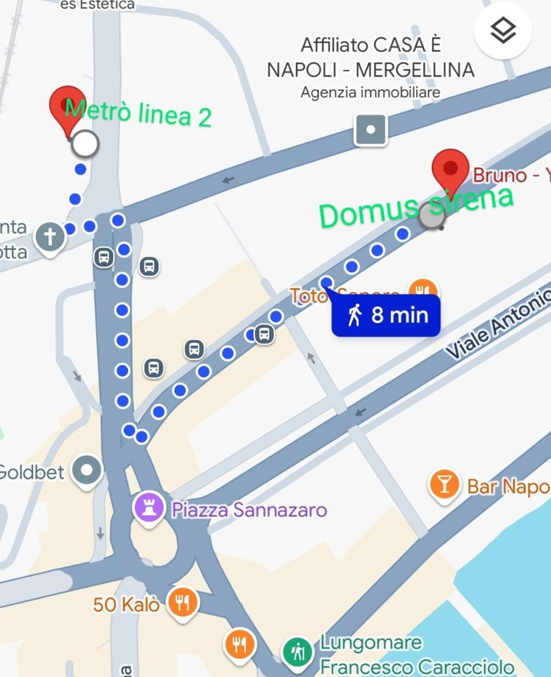 Hotel Domus Sirena Neapol Exteriér fotografie